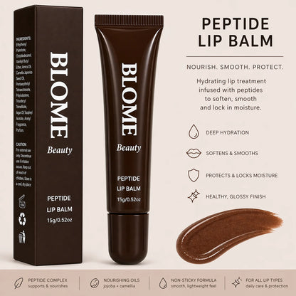 BLOME Peptide Lip Balm - Espresso