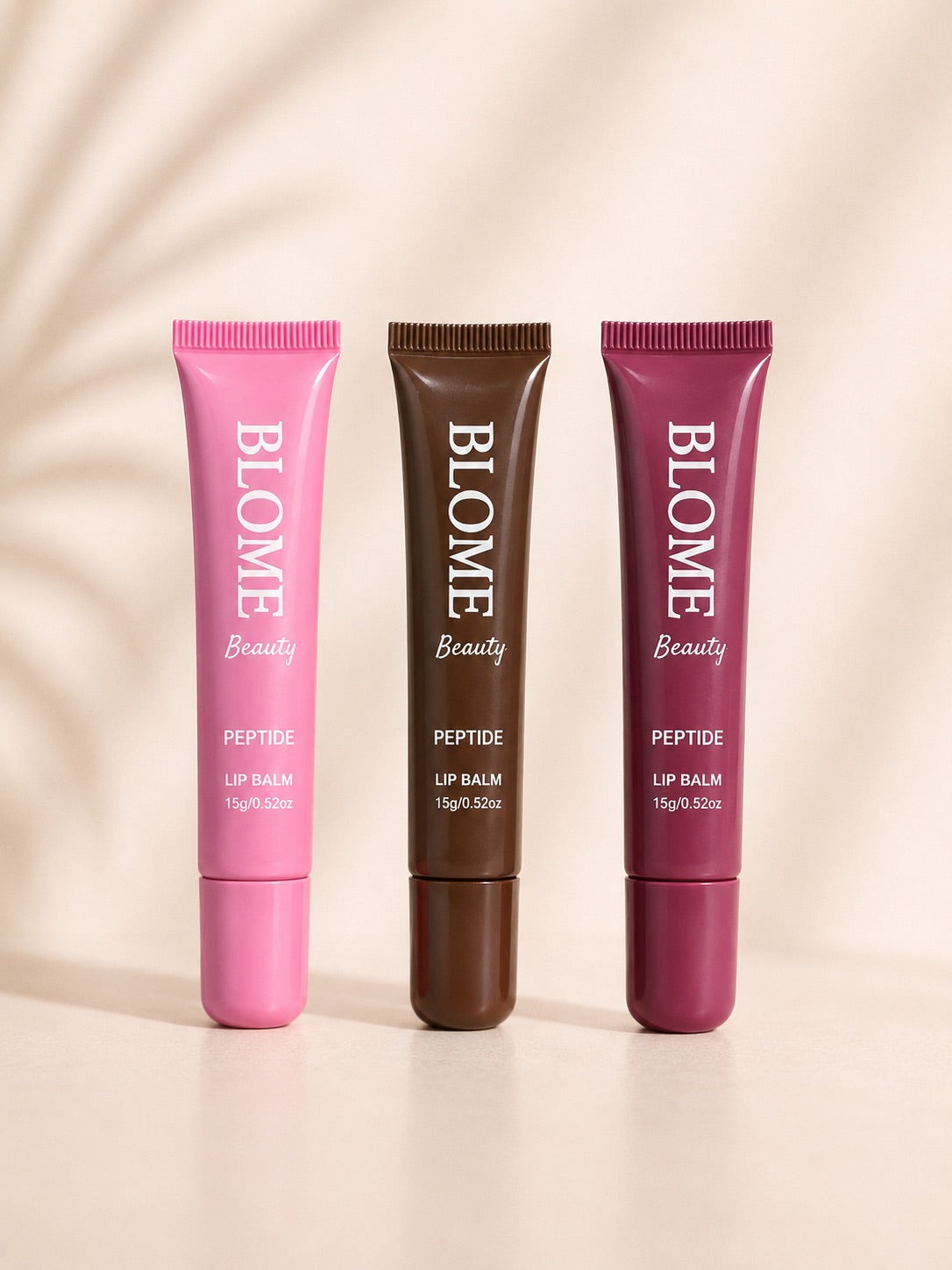 Bundled 3 Peptide lip balm