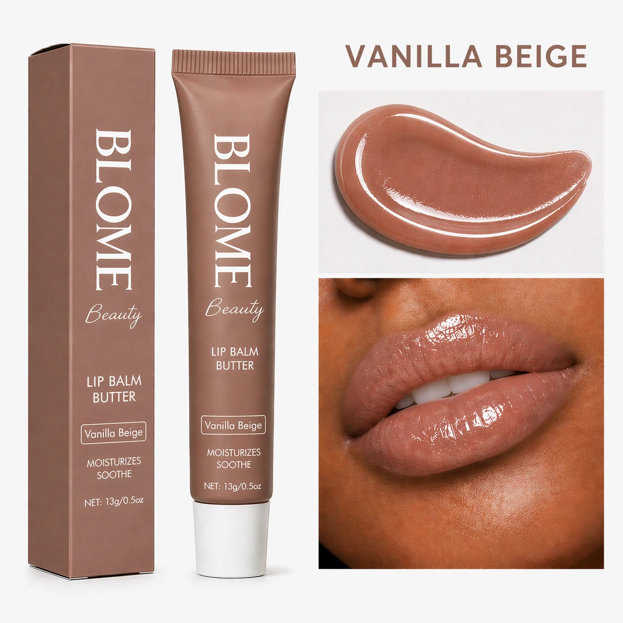 Lip Butter Balm – Vanilla Beige