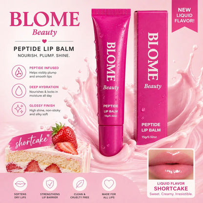 BLOME Peptide Lip Balm – Shortcake