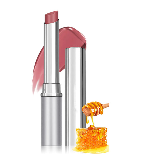 BLOME Honey Pink Tinted Lip Balm a Sheer Hydrating Lipstick for All Skin Tones Deep Moisturizing Lip Color Nourishing Lip Balm with a Hint of Natural Pink Color